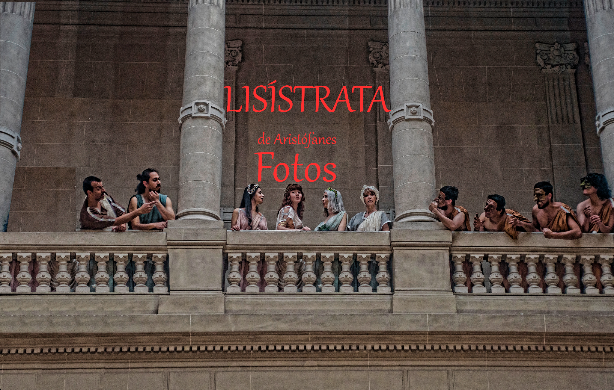 Poster de la obra Lisístrata